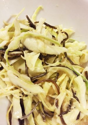 キャベツと塩昆布のマヨ和え-レシピのメイン写真