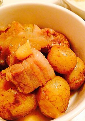 豚バラと新ジャガのガッツリ肉じゃが！-レシピのメイン写真