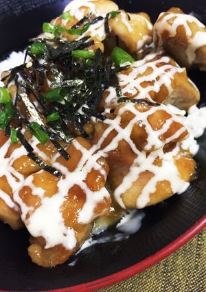 照りマヨ！超簡単焼き鳥丼！-レシピのメイン写真