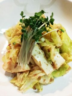 春キャベツと厚揚げのおかか和え-レシピのメイン写真