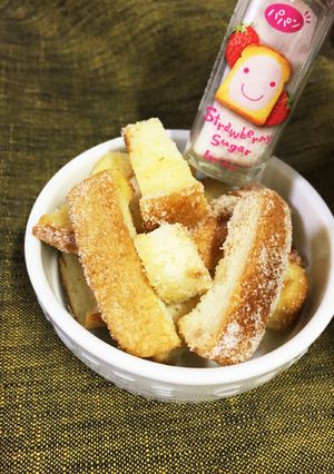 超簡単!パパンで速攻ストロベリーラスク-レシピのメイン写真