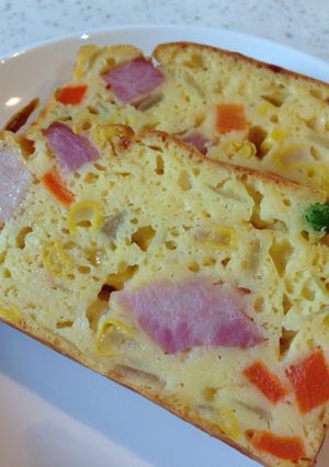 クリームコーンのケークサレ-レシピのメイン写真