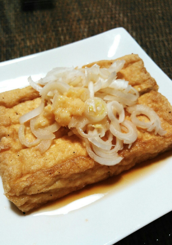 俺流！厚揚げの焼き方！-レシピのメイン写真