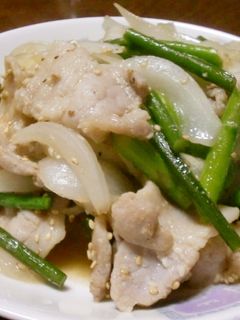 豚バラ塩麹と春野菜炒め-レシピのメイン写真
