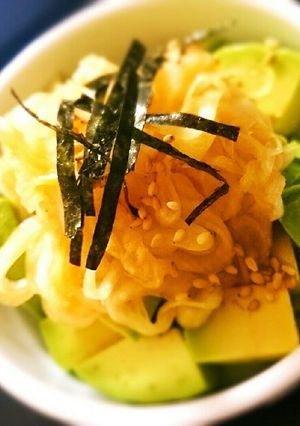 ピリ辛ちょいのせに葱ラー油-レシピのメイン写真