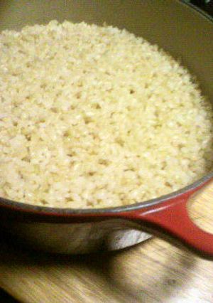 50％カロリーオフ？ココナッツオイル玄米-レシピのメイン写真