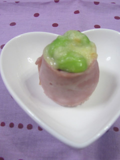 お弁当に♪ベーコン巻き②枝豆プチトマト-レシピのメイン写真