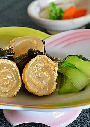大根とお揚げの巻き巻き煮-レシピのメイン写真