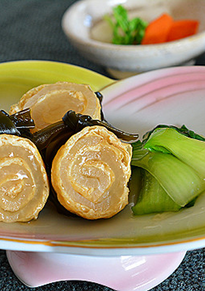 大根とお揚げの巻き巻き煮-レシピのメイン写真