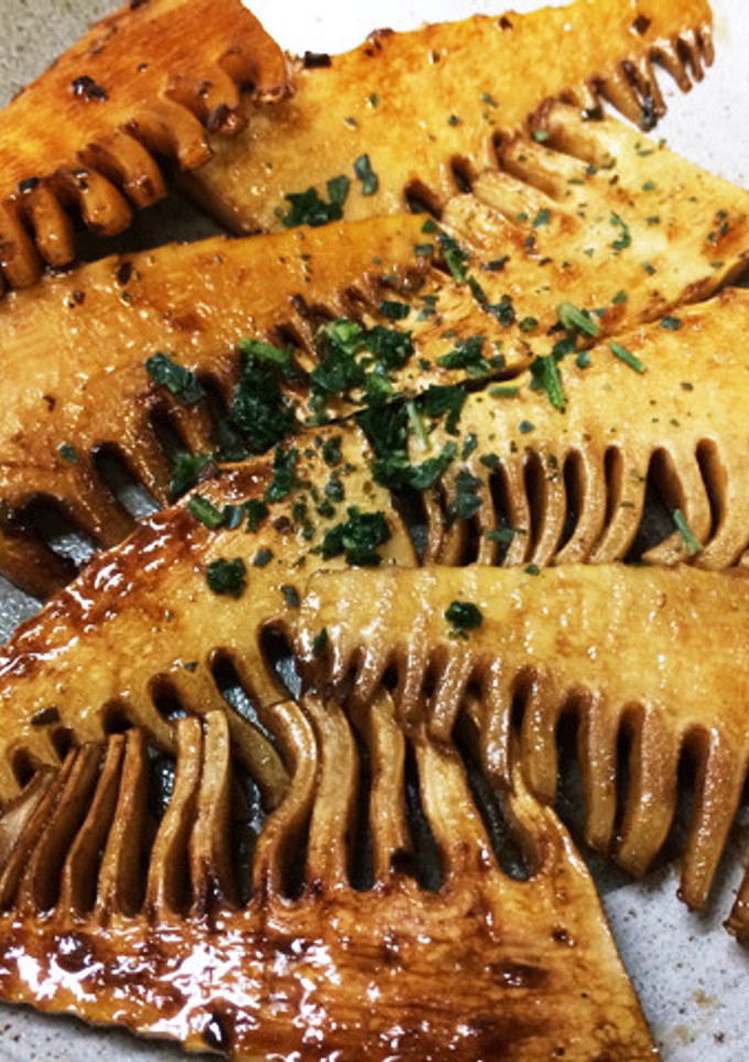 たけのこのバターバルサミコ醤油焼き-レシピのメイン写真