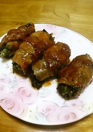 ほうれん草の豚肉巻-レシピのメイン写真