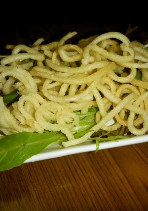 揚げうどんサラダ（●＾o＾●）-レシピのメイン写真