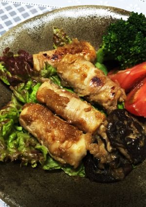 お弁当にも！高野豆腐の肉巻き生姜焼き-レシピのメイン写真