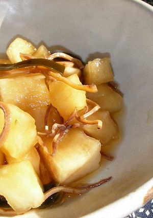 超簡単!大根のしょう油漬け-レシピのメイン写真