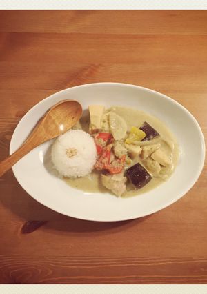 グリーンカレー☌﻿-レシピのメイン写真