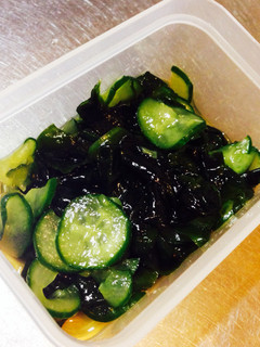 簡単 きゅうりとわかめの酢の物☆-レシピのメイン写真