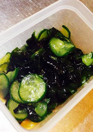 簡単 きゅうりとわかめの酢の物☆-レシピのメイン写真