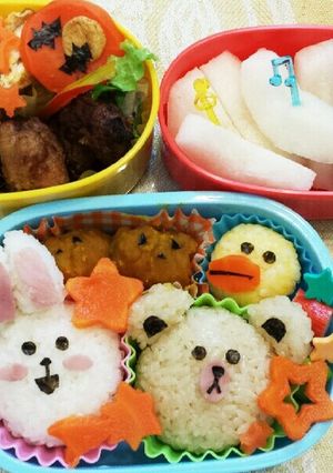 LINE☆ブラウン＋コニー☆ハロウィン-レシピのメイン写真