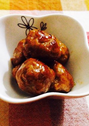 簡単 照り焼きつくね☆お弁当にも♪-レシピのメイン写真