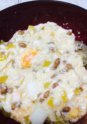 納豆♡たくあん♡豆腐♡卵！ダイエットにも-レシピのメイン写真
