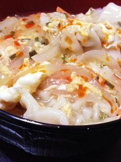 ズボラ餃子あんかけラーメン( ¯−¯ )-レシピのメイン写真