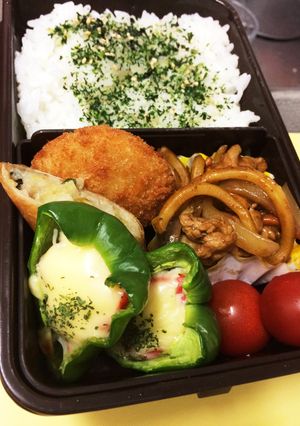 ピーマンの カニカマチーズ-レシピのメイン写真