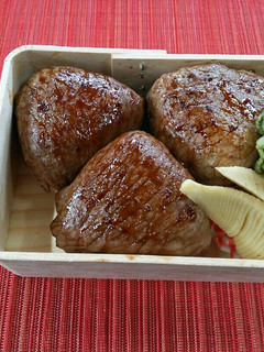 むなかた牛 肉巻きおにぎり(^^)/★-レシピのメイン写真