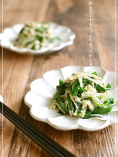 にらとえのきのごま味噌炒め【作り置き】-レシピのメイン写真