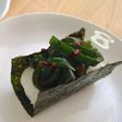 【おに巻き】ピーマンの梅和え