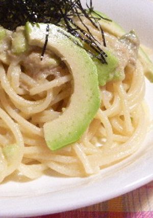 アボカドとツナの和風クリームパスタ-レシピのメイン写真