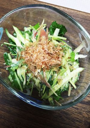 みょうがとみつばのささっとサラダ-レシピのメイン写真