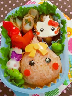 ほっぺちゃんとキティほっぺちゃん-レシピのメイン写真