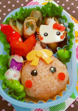 ほっぺちゃんとキティほっぺちゃん-レシピのメイン写真