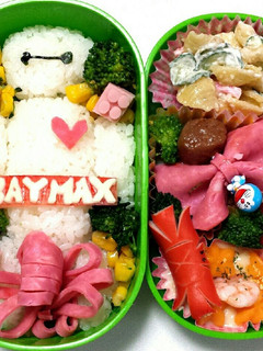 ベイマックス キャラ弁♡-レシピのメイン写真