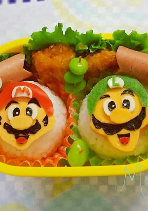 マリオ&ルイージ こどもの日-レシピのメイン写真