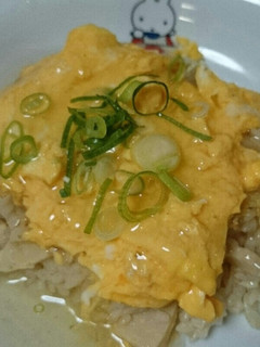たけのこご飯で和風あんかけオムライス☆-レシピのメイン写真