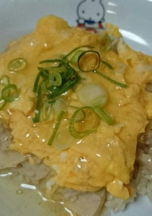 たけのこご飯で和風あんかけオムライス☆-レシピのメイン写真