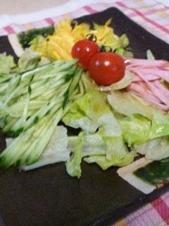 冷やし中華風サラダ-レシピのメイン写真