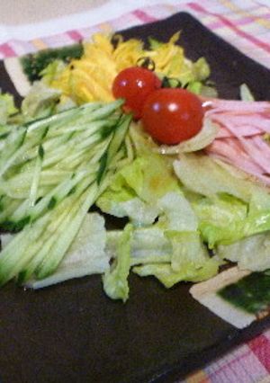 冷やし中華風サラダ-レシピのメイン写真