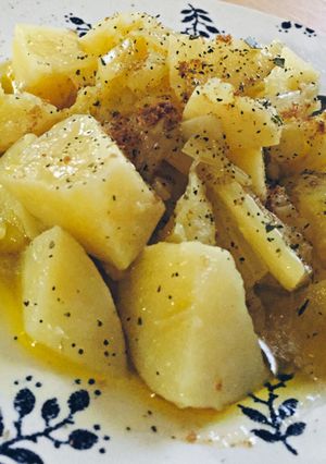 セロリじゃがいものブレイズ: vegan-レシピのメイン写真