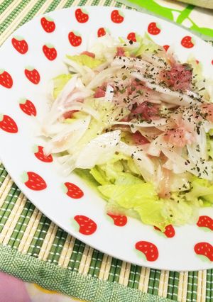 新玉ねぎとレタスのダサラ-レシピのメイン写真