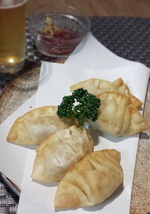 ツナとクリームチーズの揚げ餃子-レシピのメイン写真