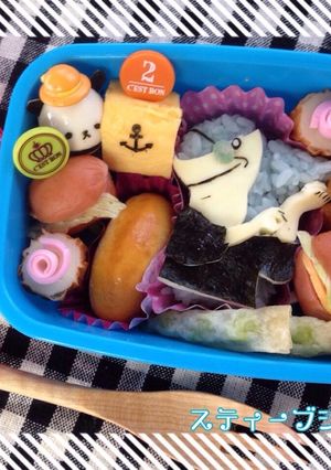 妖怪ウォッチ♡スティーブジョーズキャラ弁-レシピのメイン写真