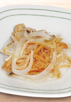 さきいかと玉ねぎの酢の物-レシピのメイン写真