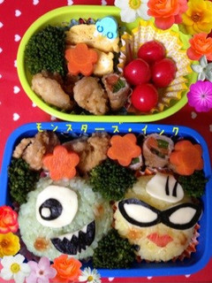キャラ弁♡モンスターズ・インク-レシピのメイン写真