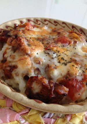 缶詰で簡単！さば味噌トマトドリア-レシピのメイン写真