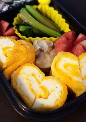 甘い愛妻弁当♡ふんわり卵焼き編-レシピのメイン写真