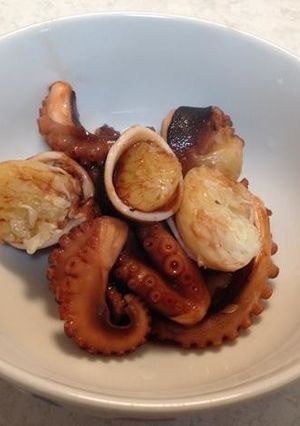 いいだこの煮つけ-レシピのメイン写真