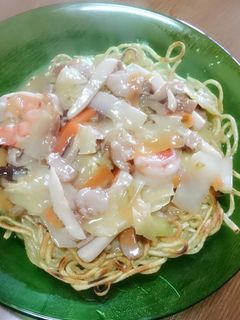 ☆本格☆あんかけ焼きそば-レシピのメイン写真