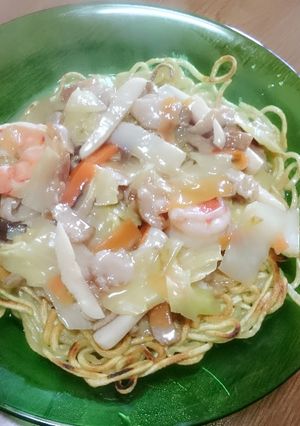 ☆本格☆あんかけ焼きそば-レシピのメイン写真